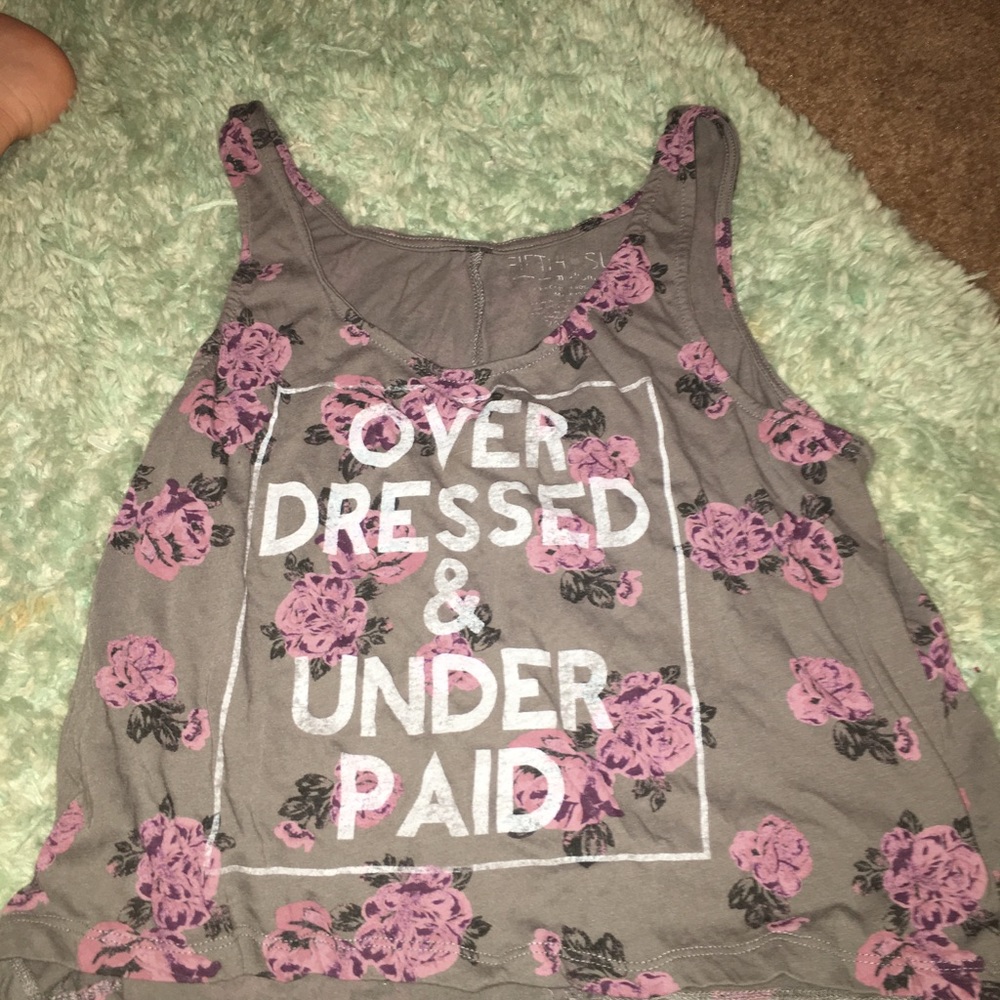 Over dressed and under paid!